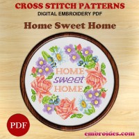 Image Embroidery Patterns Wash your hands
