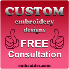 Free Embroidery Design Consultation