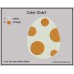 Image Egg Dinosaur Embroidery Design Color Chart