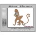 Monkey Abu Embroidery Design Format Size Image