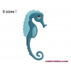Sea Horse Small Embroidery Design