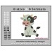 Cow Baby Embroidery Design Format Size Image