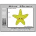 Starfish Embroidery Design Format Size