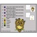 Image Owl Natural Applique Embroidery Design Color Chart