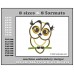 Image Owl Natural Applique Embroidery Design Size Format