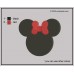 Image Minnie Mouse Silhouette Embroidery Design Color Chart