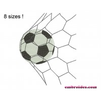 Image Ball Net Embroidery Design