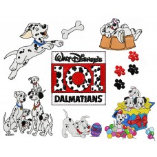 Image Free Embroidery Designs 101 Dalmatians