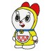 Machine Embroidery Designs Doraemon Robo Cat Free 33 pcs