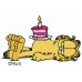 Image Free Embroidery Designs Garfield Cake