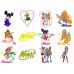 Image Embroidery Designs Winx Club Flora