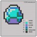 Image Diamond Minecraft Embroidery Design Color Chart