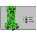 Embroidery Design Minecraft Creeper Color Image Chart 