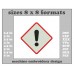 Image Embroidery Design Generic Danger Sign Format and Size (in) Chart 