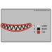 Image Embroidery Design Mouth Teeth On Mask Color Chart 