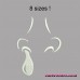 Image Snotty Nose Monochrome Embroidery Design 