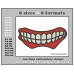 Image Jaw Teeth Embroidery Design Size Format