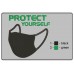 Image Embroidery Design Mask PROTECT YOURSELF Color Chart 